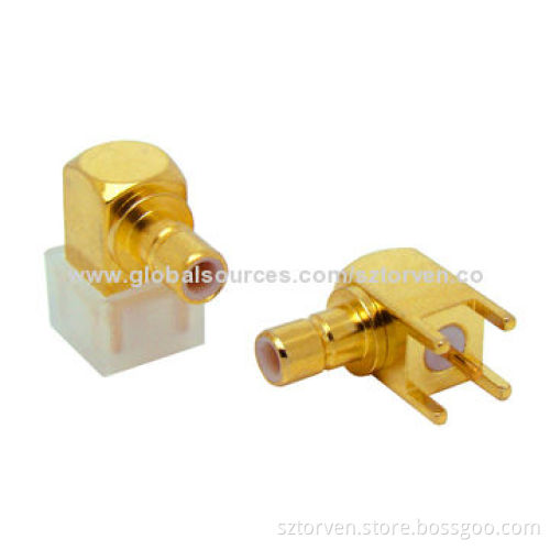 SMB Connector, Right Angle PCB Type
